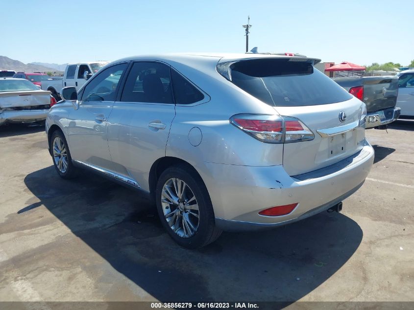 2013 LEXUS RX 450H - JTJZB1BA6D2410919