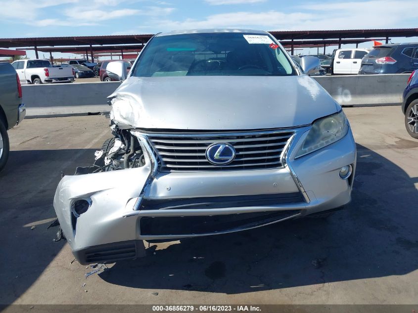 2013 LEXUS RX 450H - JTJZB1BA6D2410919