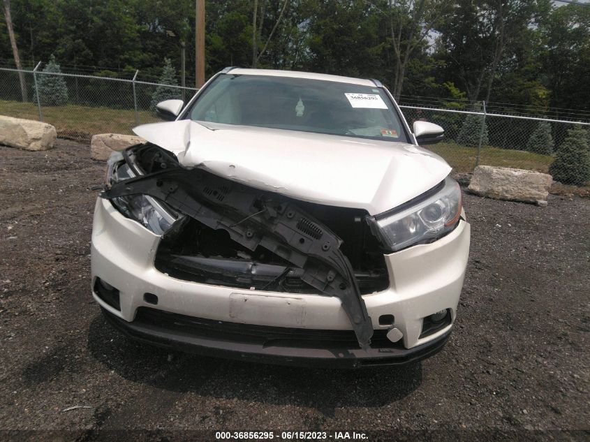 2015 TOYOTA HIGHLANDER XLE - 5TDJKRFH7FS183046