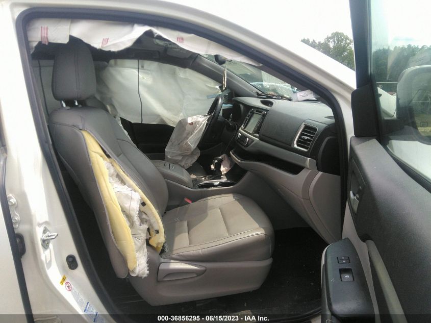 2015 TOYOTA HIGHLANDER XLE - 5TDJKRFH7FS183046
