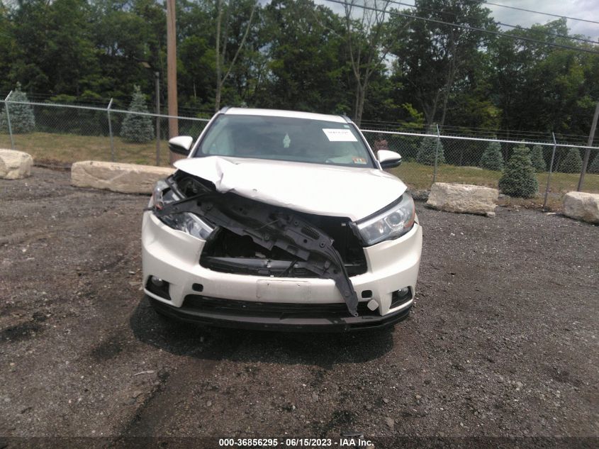 2015 TOYOTA HIGHLANDER XLE - 5TDJKRFH7FS183046