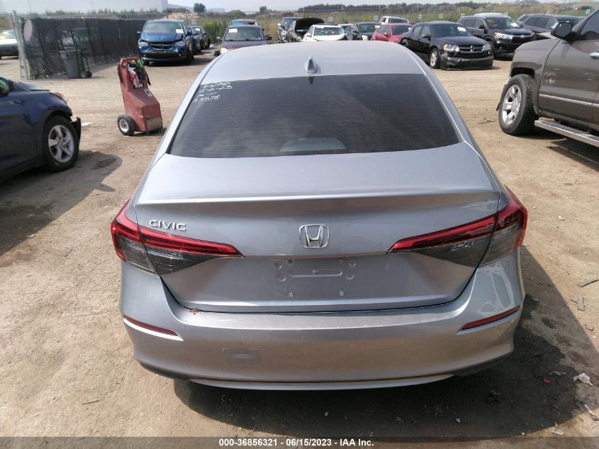 2022 HONDA CIVIC SEDAN EX - 2HGFE1F72NH319345