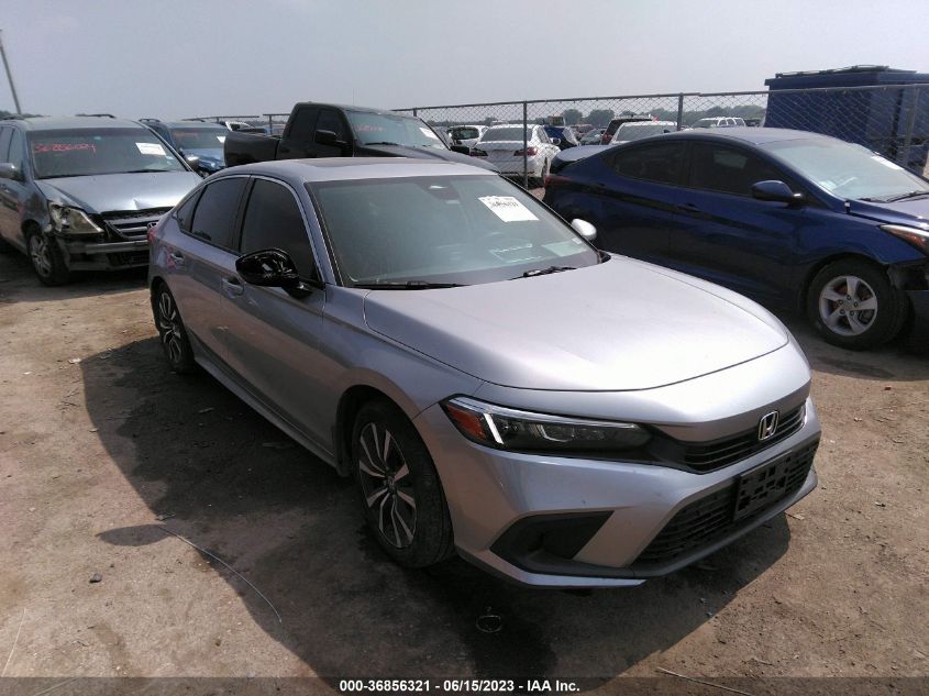 2022 HONDA CIVIC SEDAN EX - 2HGFE1F72NH319345
