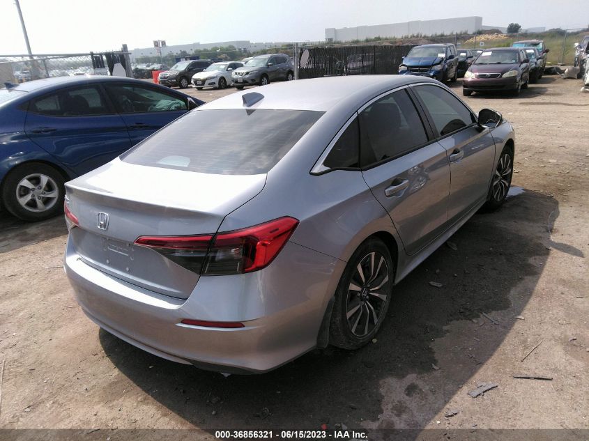 2022 HONDA CIVIC SEDAN EX - 2HGFE1F72NH319345