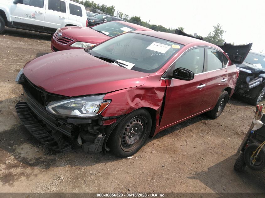 2017 NISSAN SENTRA S/SV/SR/SL - 3N1AB7AP3HY358491