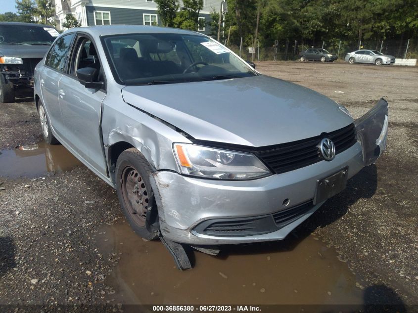 2014 VOLKSWAGEN JETTA SEDAN S - 3VW2K7AJ1EM367848