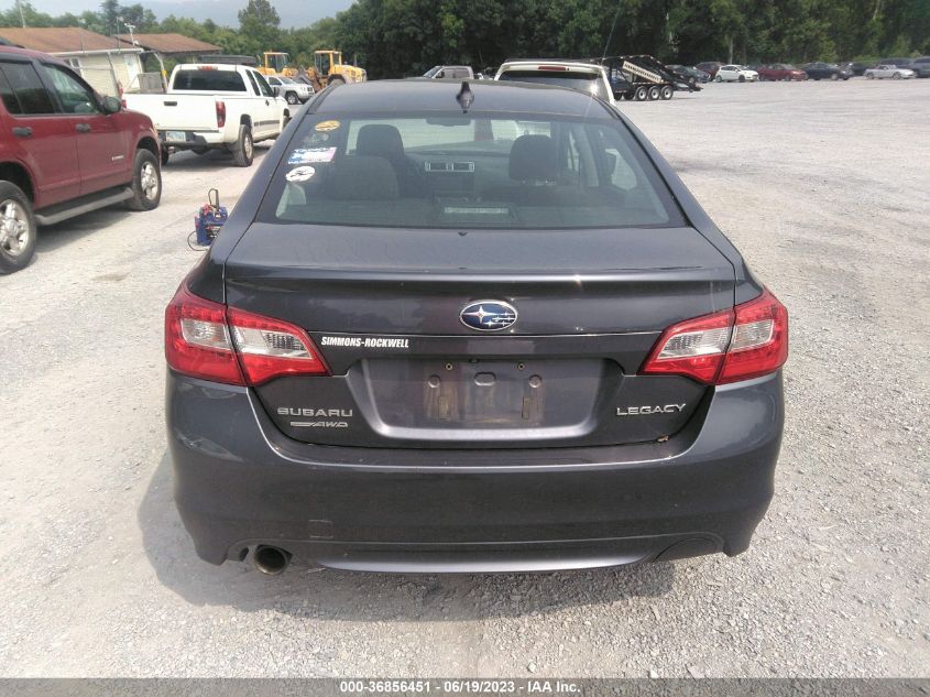 2016 SUBARU LEGACY 2.5I PREMIUM - 4S3BNBC60G3046104