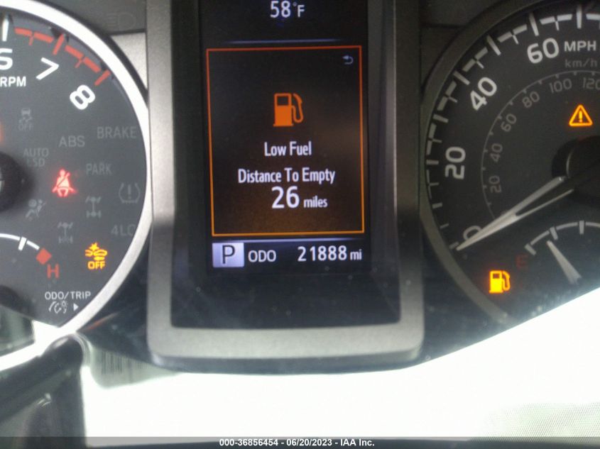 2022 TOYOTA TACOMA 4WD SR/SR5/TRD SPORT - 3TMCZ5AN6NM486280