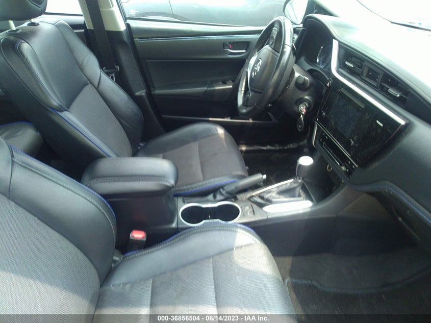 VIN 2T1BURHE7HC751809 2017 TOYOTA COROLLA L/LE/XLE/SE