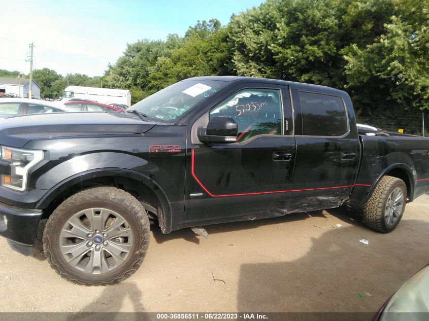 2016 FORD F-150 XLT/XL/LARIAT/PLATINUM - 1FTEW1EGXGFD16612