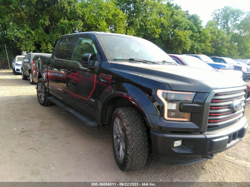 2016 FORD F-150 XLT/XL/LARIAT/PLATINUM - 1FTEW1EGXGFD16612