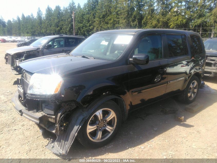 2015 HONDA PILOT SE - 5FNYF4H3XFB076844