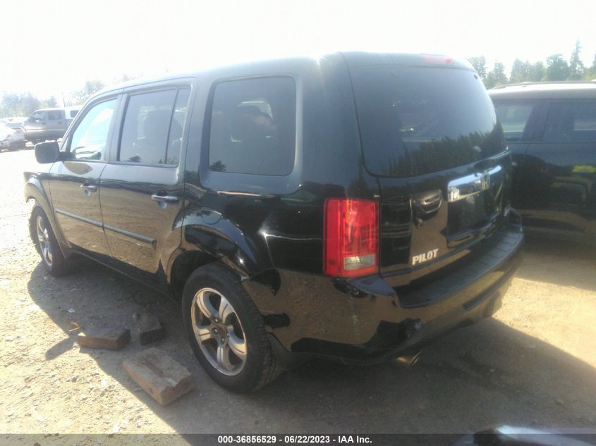 2015 HONDA PILOT SE - 5FNYF4H3XFB076844