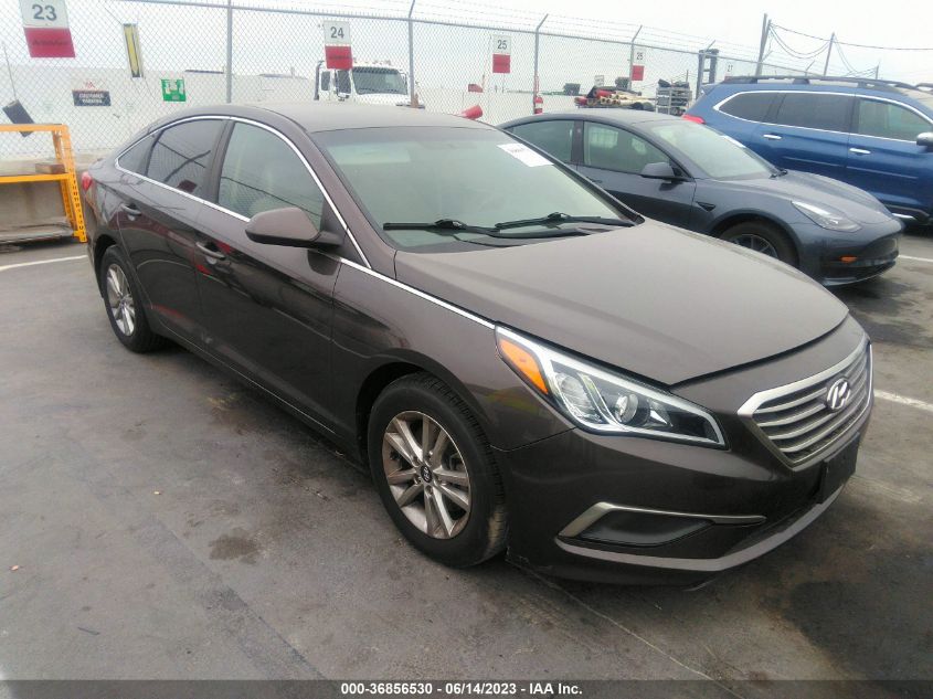 2016 HYUNDAI SONATA 2.4L SE - 5NPE24AF1GH344542