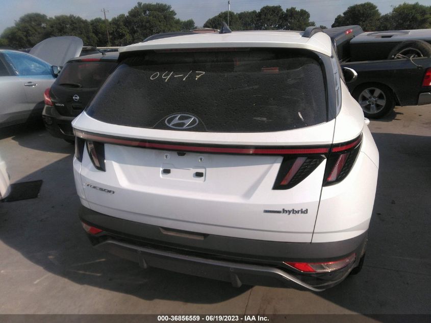 2022 HYUNDAI TUCSON HYBRID LIMITED KM8JECA1XNU068655
