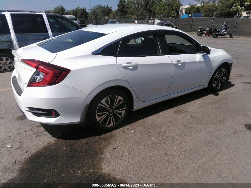 2018 HONDA CIVIC SEDAN EX-T - JHMFC1F39JX002250