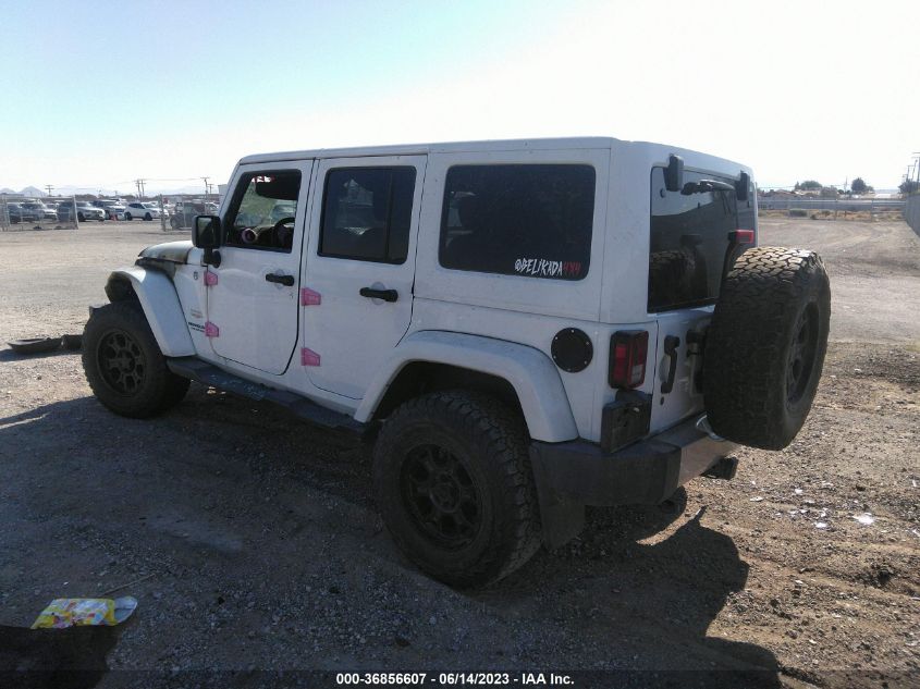 2015 JEEP WRANGLER UNLIMITED SAHARA - 1C4BJWEG9FL592763