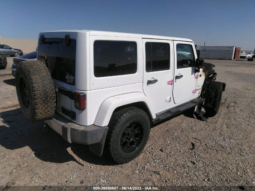 2015 JEEP WRANGLER UNLIMITED SAHARA - 1C4BJWEG9FL592763