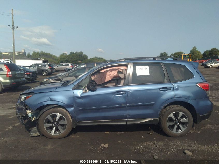 2017 SUBARU FORESTER 2.5I PREMIUM - JF2SJAEC9HH593886