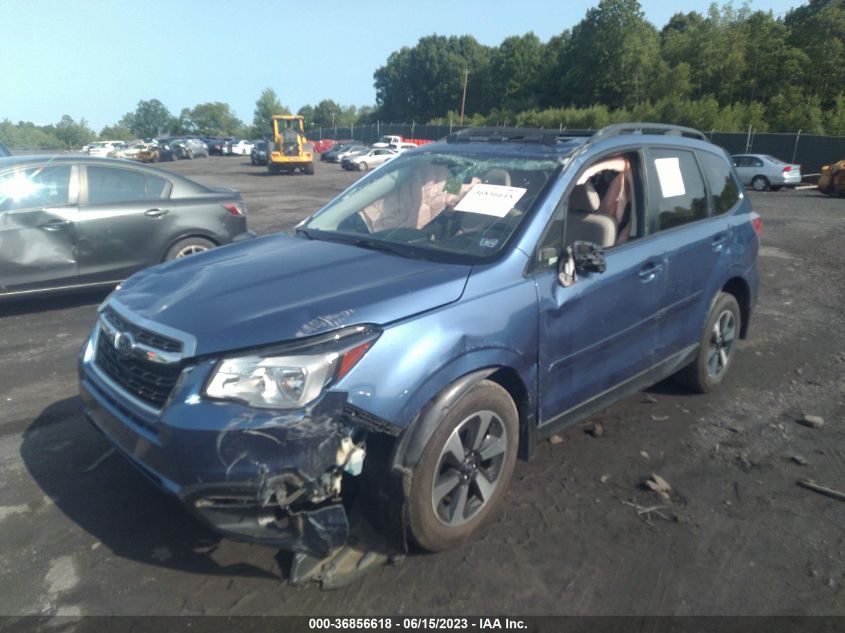 2017 SUBARU FORESTER 2.5I PREMIUM - JF2SJAEC9HH593886