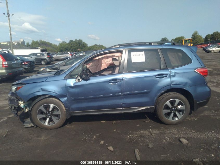 2017 SUBARU FORESTER 2.5I PREMIUM - JF2SJAEC9HH593886