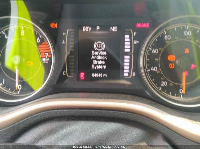 VIN 1C4PJLAB8HD233240 2017 JEEP CHEROKEE SPORT