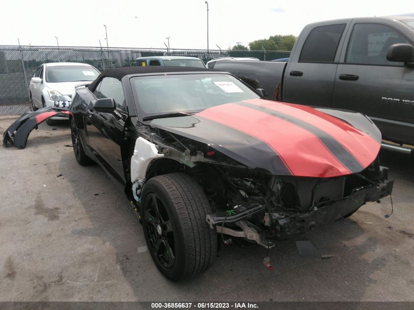 2018 CHEVROLET CAMARO LT - 1G1FB3DS1J0171397