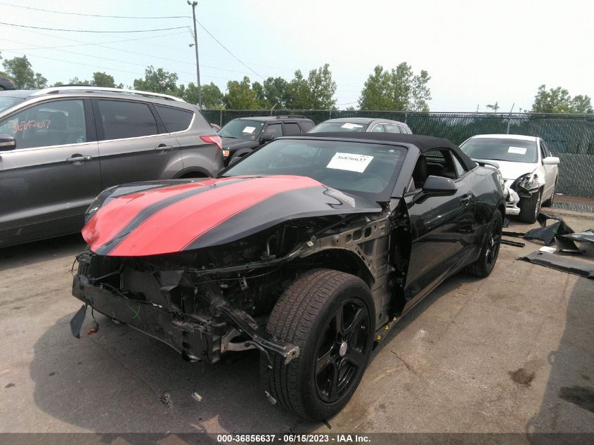 2018 CHEVROLET CAMARO LT - 1G1FB3DS1J0171397