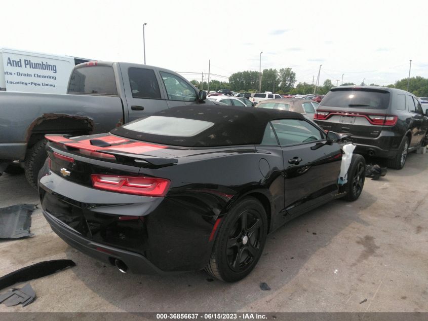 2018 CHEVROLET CAMARO LT - 1G1FB3DS1J0171397