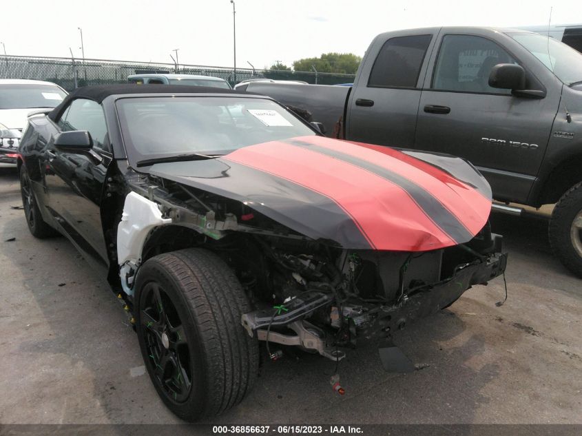 2018 CHEVROLET CAMARO LT - 1G1FB3DS1J0171397