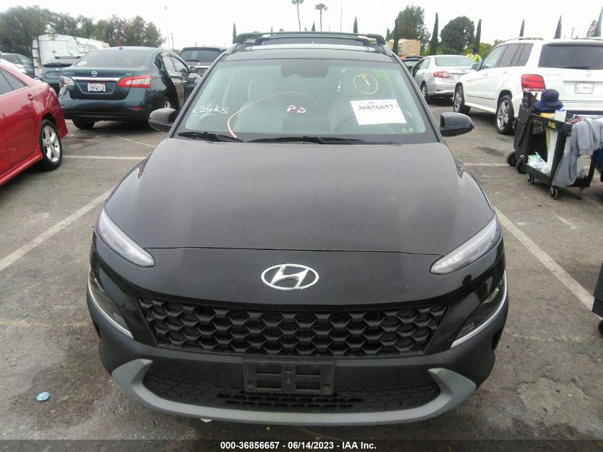 2022 HYUNDAI KONA SEL - KM8K32AB0NU818822