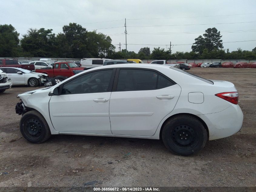 2016 TOYOTA COROLLA L/LE/S/S PLUS/LE PLUS - 5YFBURHEXGP534740