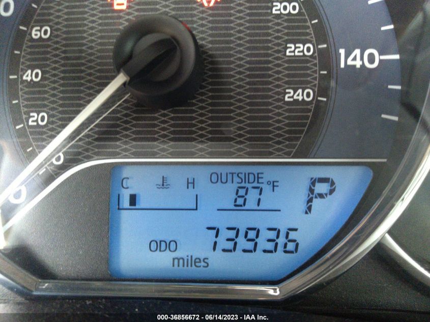 2016 TOYOTA COROLLA L/LE/S/S PLUS/LE PLUS - 5YFBURHEXGP534740