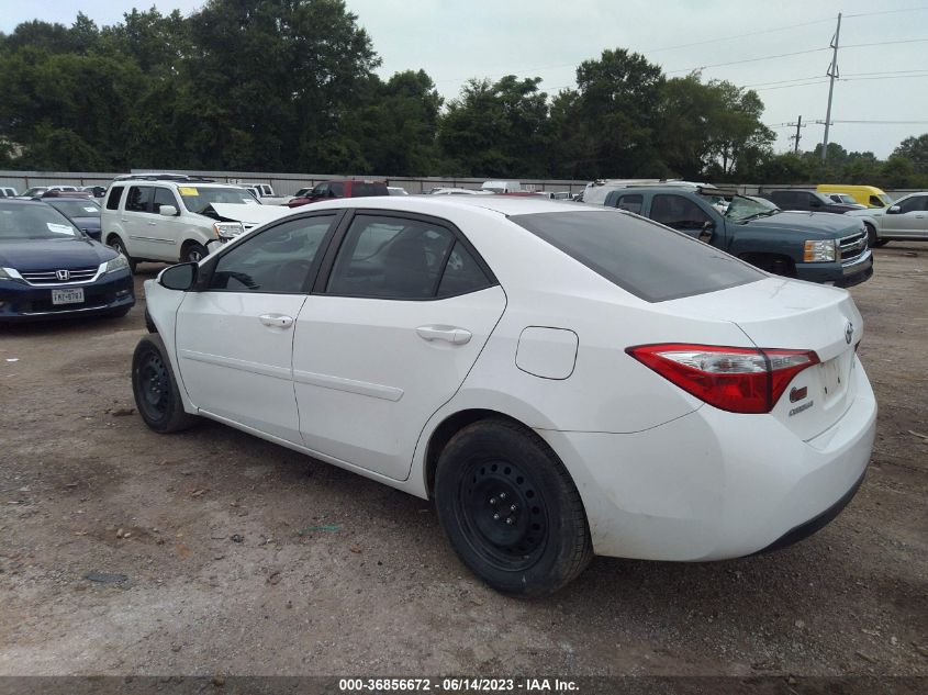 2016 TOYOTA COROLLA L/LE/S/S PLUS/LE PLUS - 5YFBURHEXGP534740