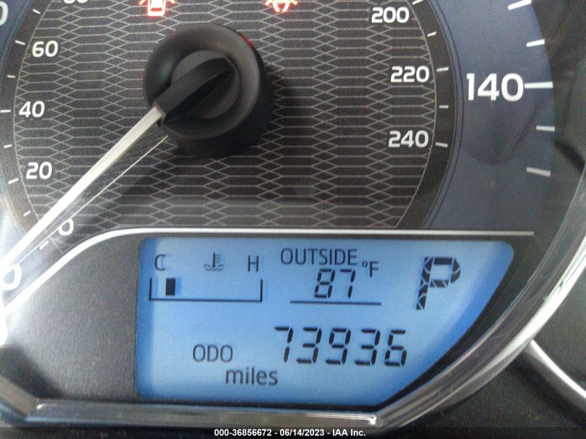 2016 TOYOTA COROLLA L/LE/S/S PLUS/LE PLUS - 5YFBURHEXGP534740
