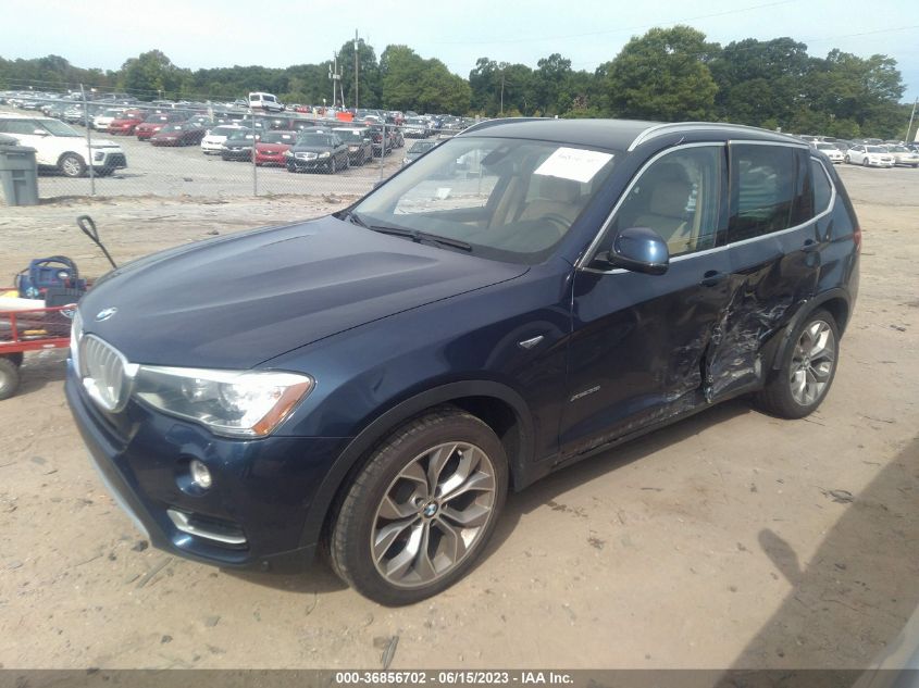 5UXWX7C53G0S16486 2016 BMW X3, photo no. 2