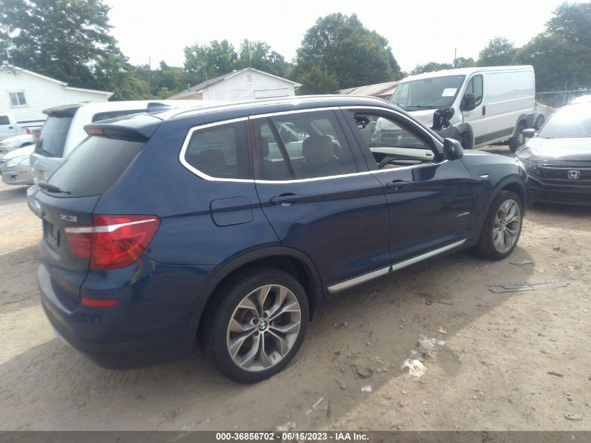 2016 BMW X3 XDRIVE35I - 5UXWX7C53G0S16486