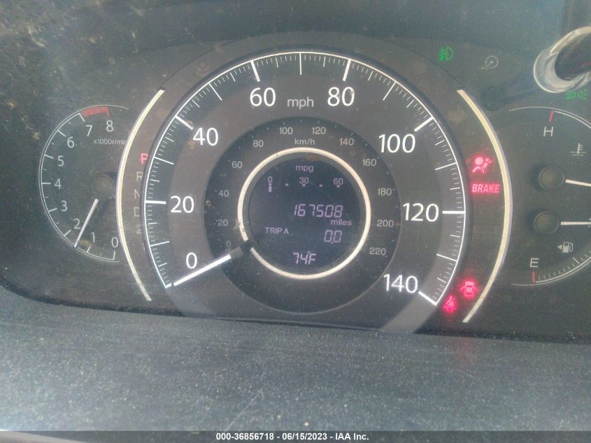 2014 HONDA CR-V EXL - 5J6RM4H77EL071524