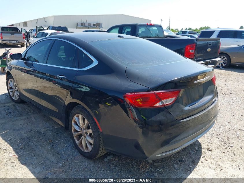 2015 CHRYSLER 200 C - 1C3CCCCB5FN710708