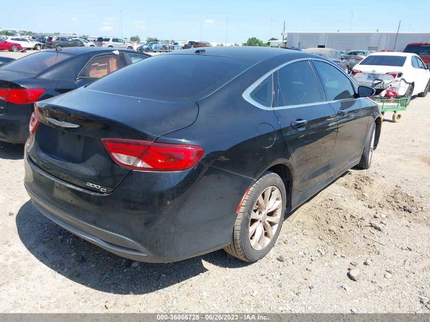 2015 CHRYSLER 200 C - 1C3CCCCB5FN710708