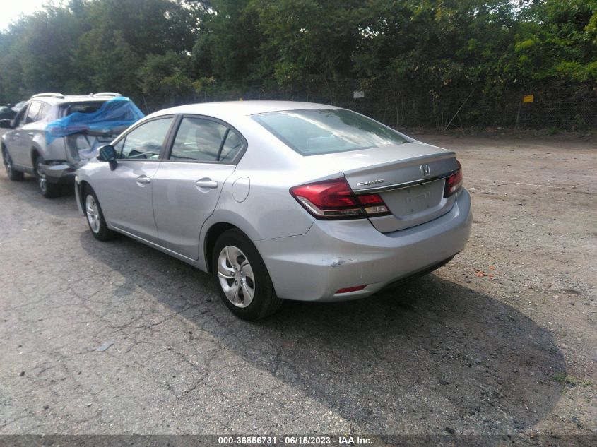 2013 HONDA CIVIC SDN LX - 2HGFB2F53DH577305