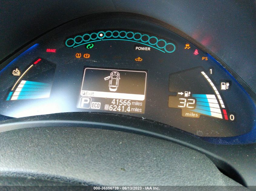 2014 NISSAN LEAF S - 1N4AZ0CP7EC335142