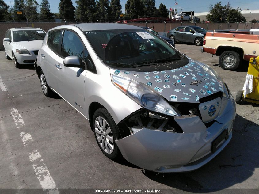 2014 NISSAN LEAF S - 1N4AZ0CP7EC335142