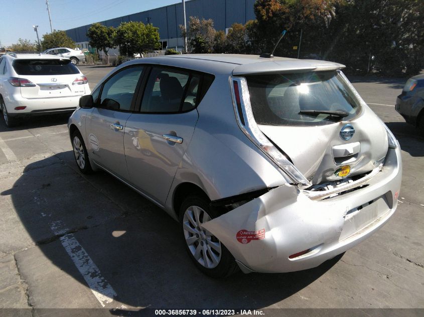 2014 NISSAN LEAF S - 1N4AZ0CP7EC335142