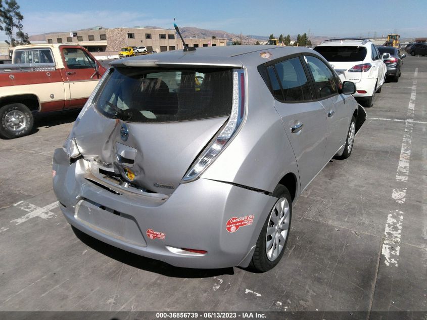 2014 NISSAN LEAF S - 1N4AZ0CP7EC335142