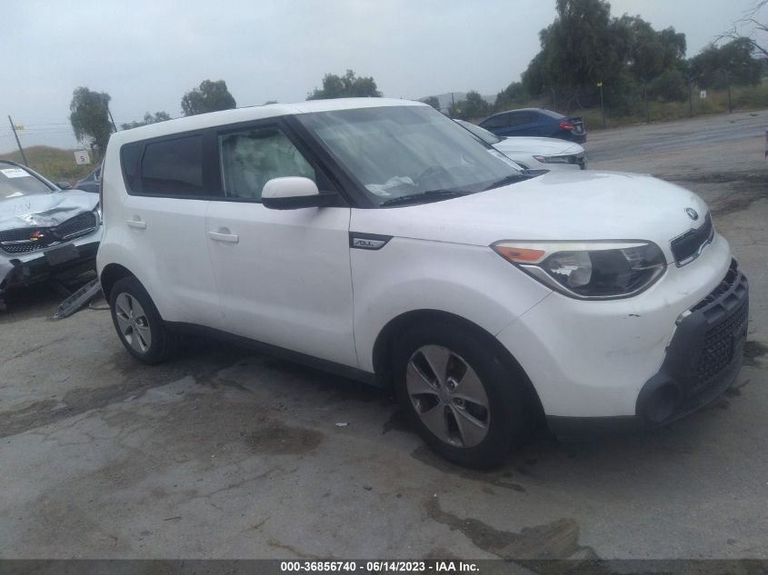 2015 KIA SOUL BASE - KNDJN2A28F7160760