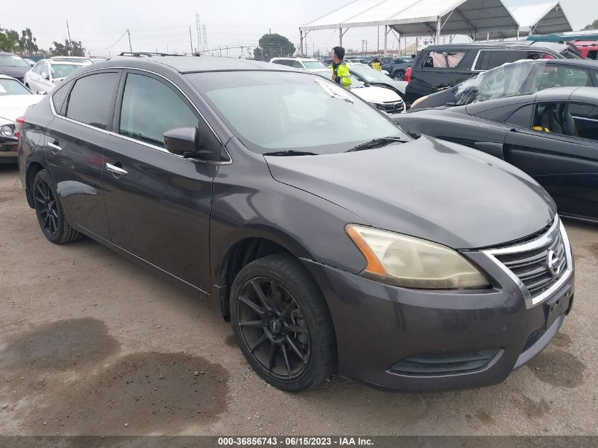 2015 NISSAN SENTRA SV - 3N1AB7AP6FY281645