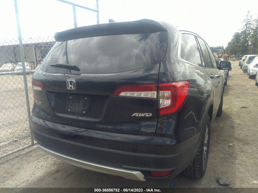 2019 HONDA PILOT EX-L - 5FNYF6H52KB070575