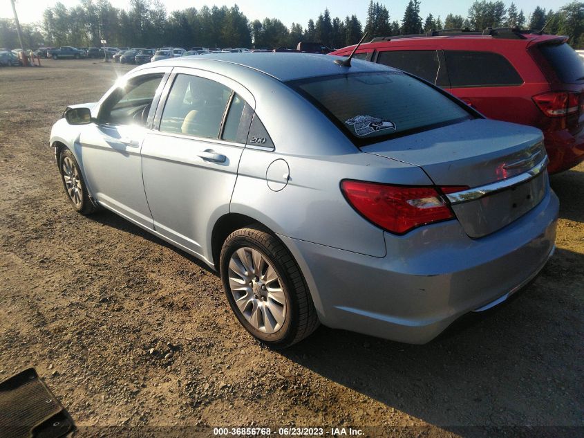 2013 CHRYSLER 200 LX - 1C3CCBABXDN743195