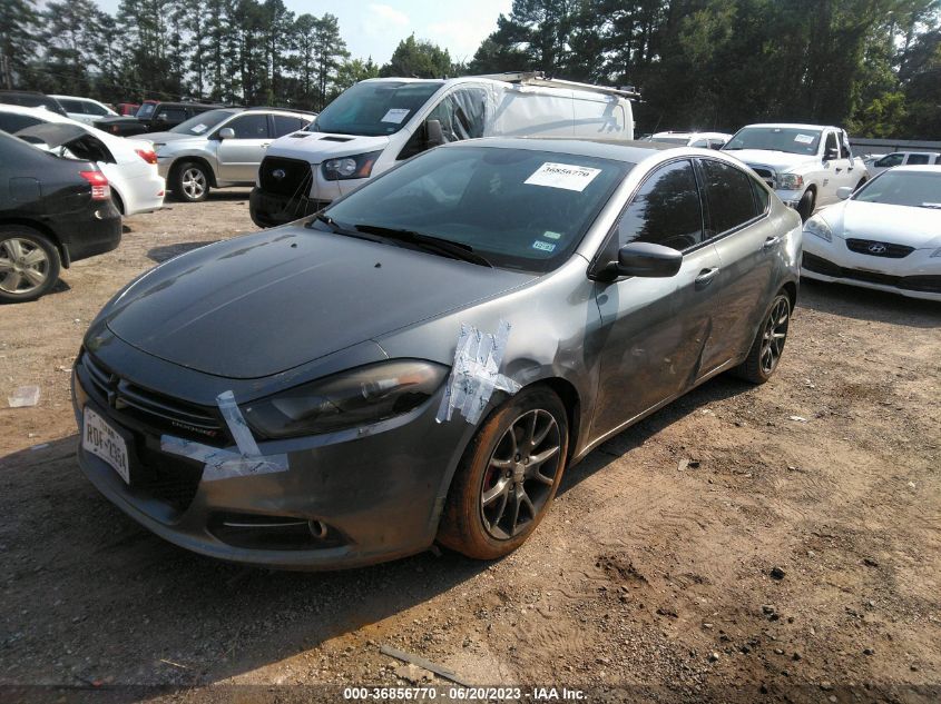 2013 DODGE DART RALLYE - 1C3CDFBA0DD107238